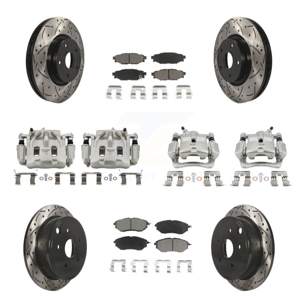 Transit Auto - KCD-100304C - Front and Rear Disc Brake Kits image 1