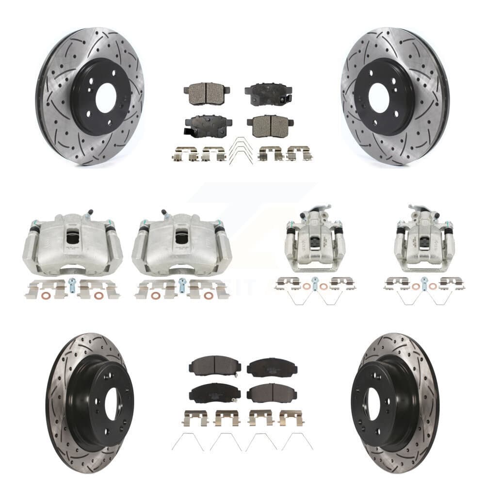 Transit Auto - KCD-100304T - Front and Rear Disc Brake Kits image 1