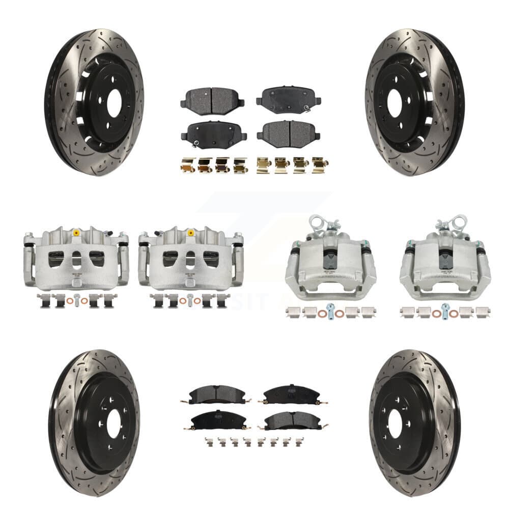 Transit Auto - KCD-100305P - Front and Rear Disc Brake Kits image 1
