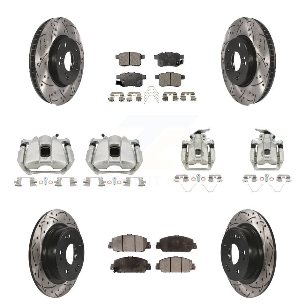 Transit Auto - KCD-100305T - Front and Rear Disc Brake Kits image 1