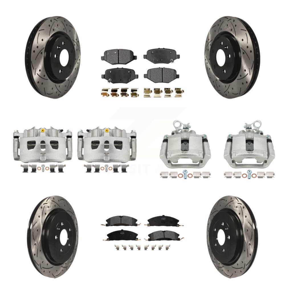Transit Auto - KCD-100306P - Front and Rear Disc Brake Kits image 1