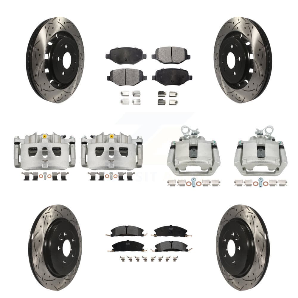 Transit Auto - KCD-100307P - Front and Rear Disc Brake Kits image 1
