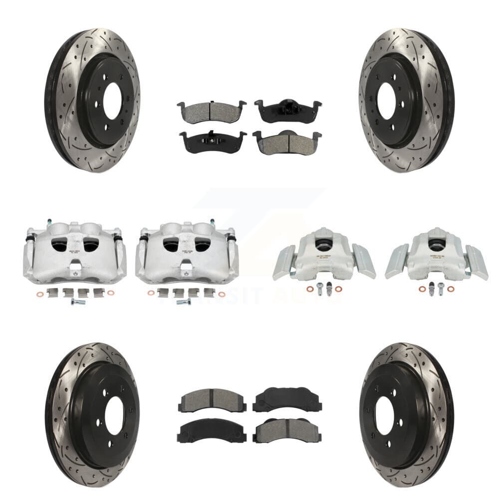 Transit Auto - KCD-100310S - Front and Rear Disc Brake Kits image 1