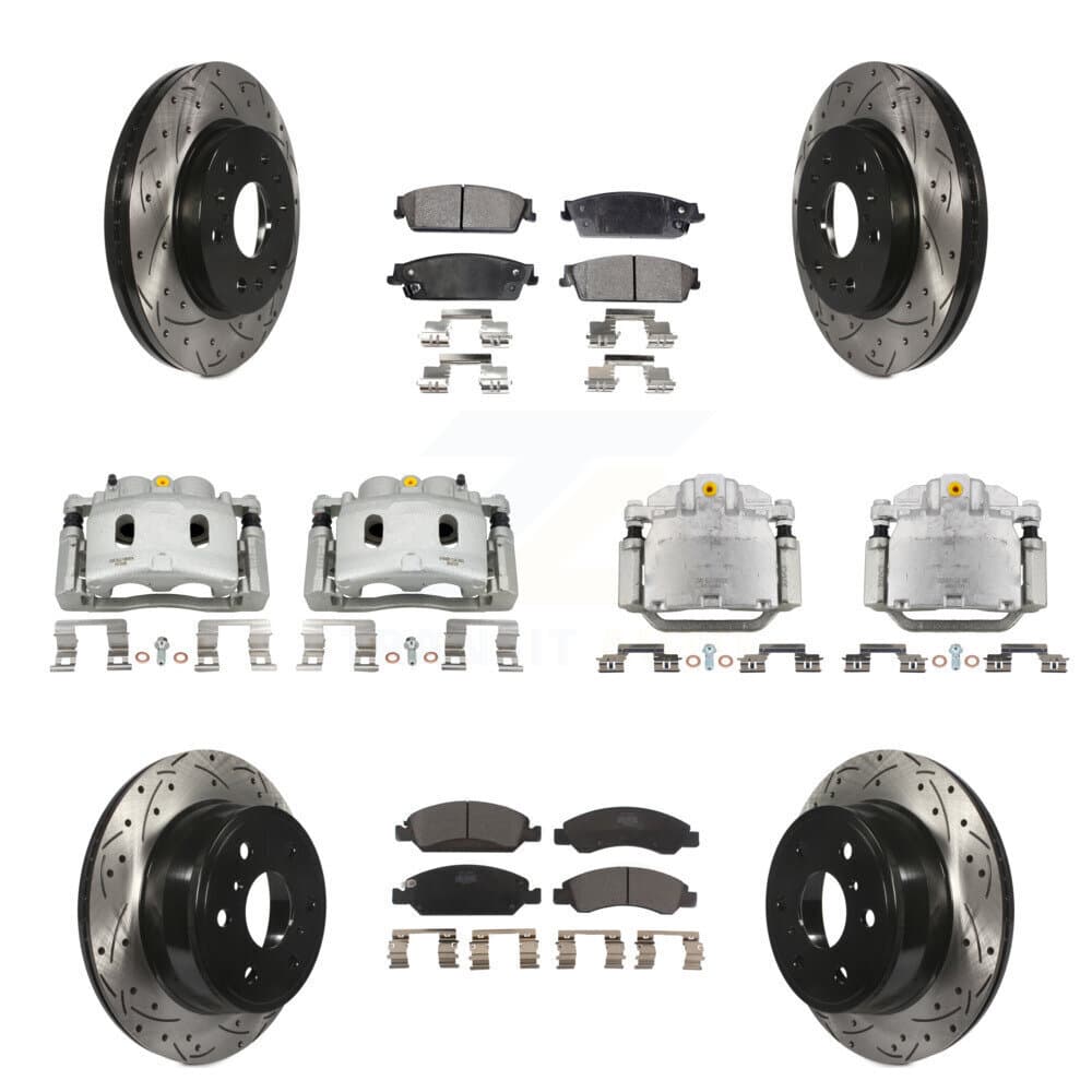 Transit Auto - KCD-100313T - Front and Rear Disc Brake Kits image 1
