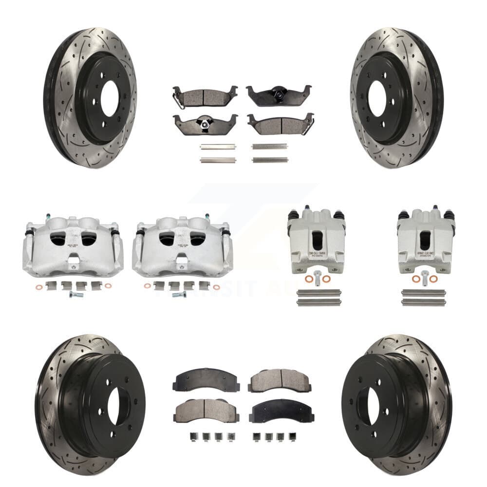Transit Auto - KCD-100318P - Front and Rear Disc Brake Kits image 1