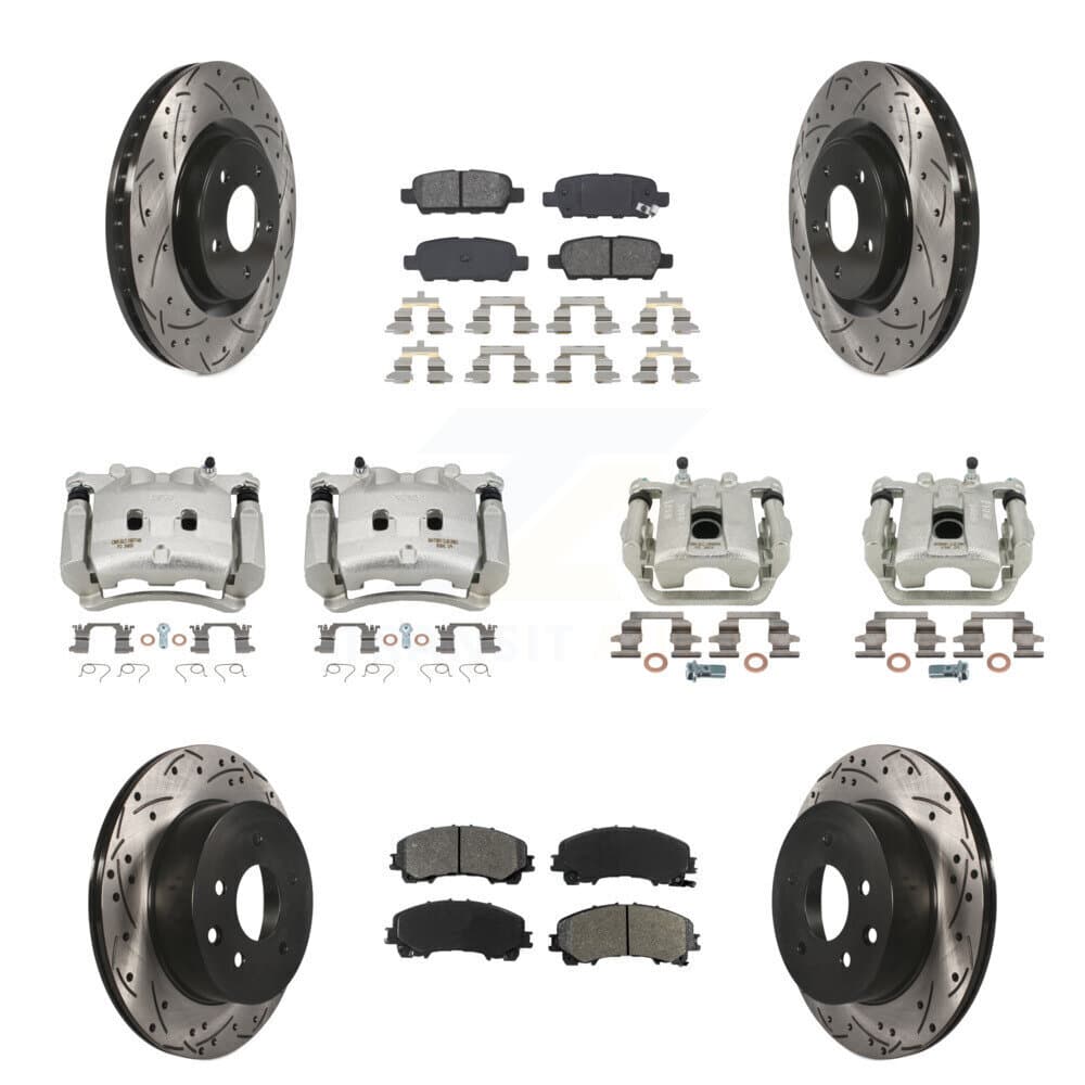 Transit Auto - KCD-100320S - Front and Rear Disc Brake Kits image 1