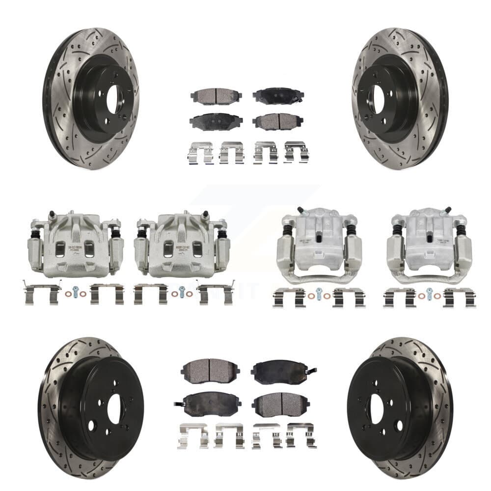 Transit Auto - KCD-100320T - Front and Rear Disc Brake Kits image 1