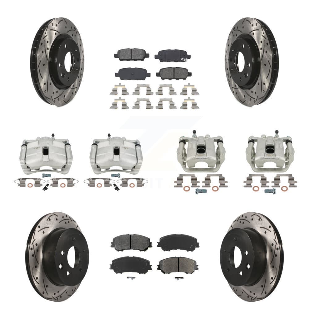 Transit Auto - KCD-100321S - Front and Rear Disc Brake Kits image 1