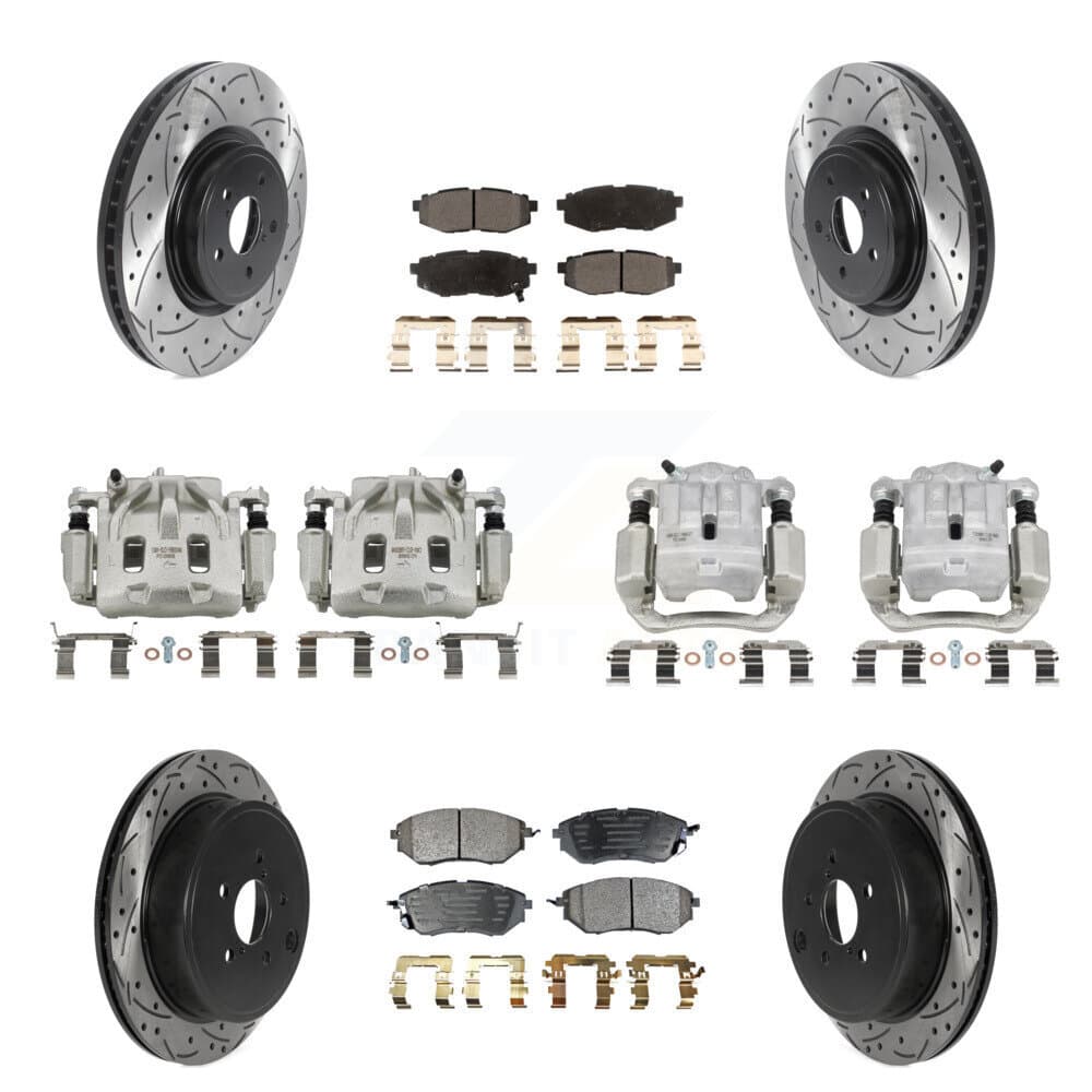 Transit Auto - KCD-100321T - Front and Rear Disc Brake Kits image 1