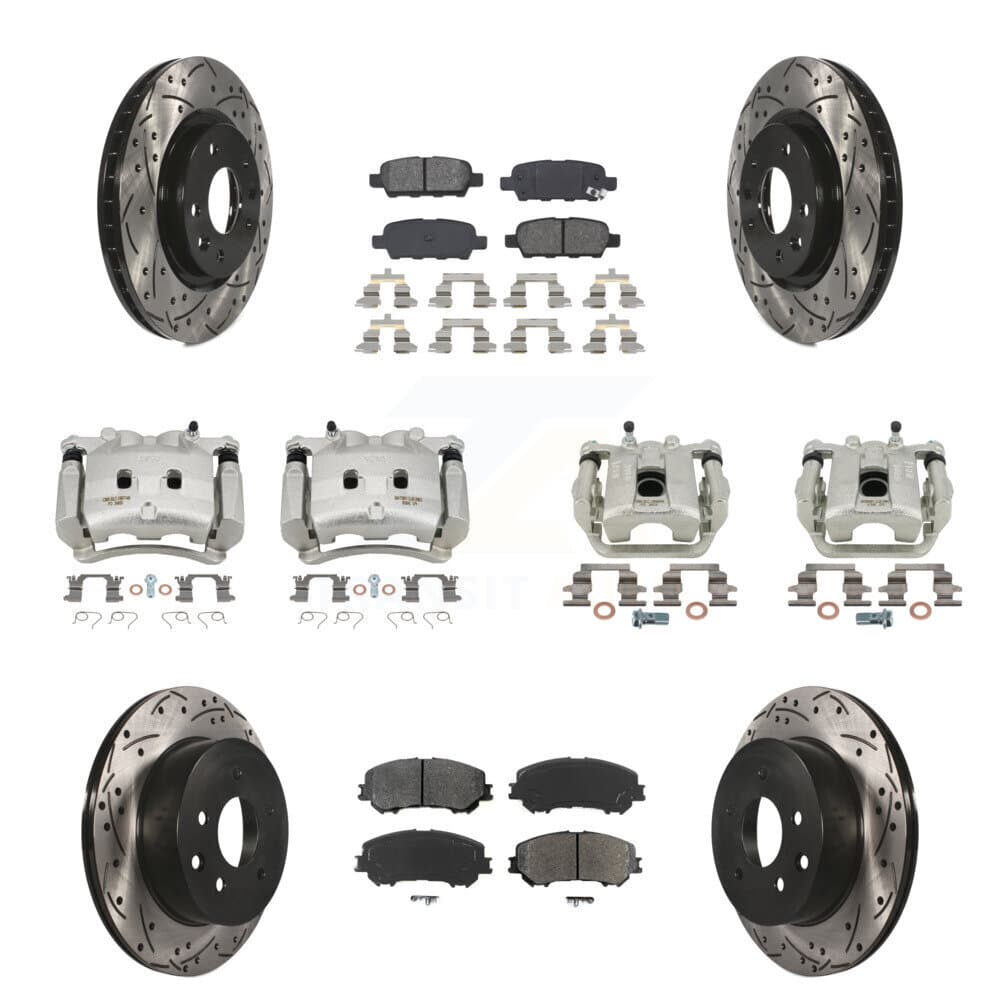 Transit Auto - KCD-100324S - Front and Rear Disc Brake Kits image 1