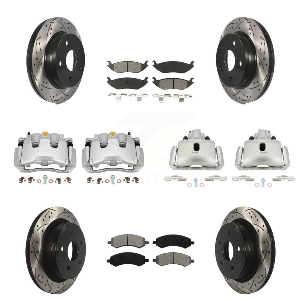 Transit Auto - KCD-100326S - Front and Rear Disc Brake Kits image 1