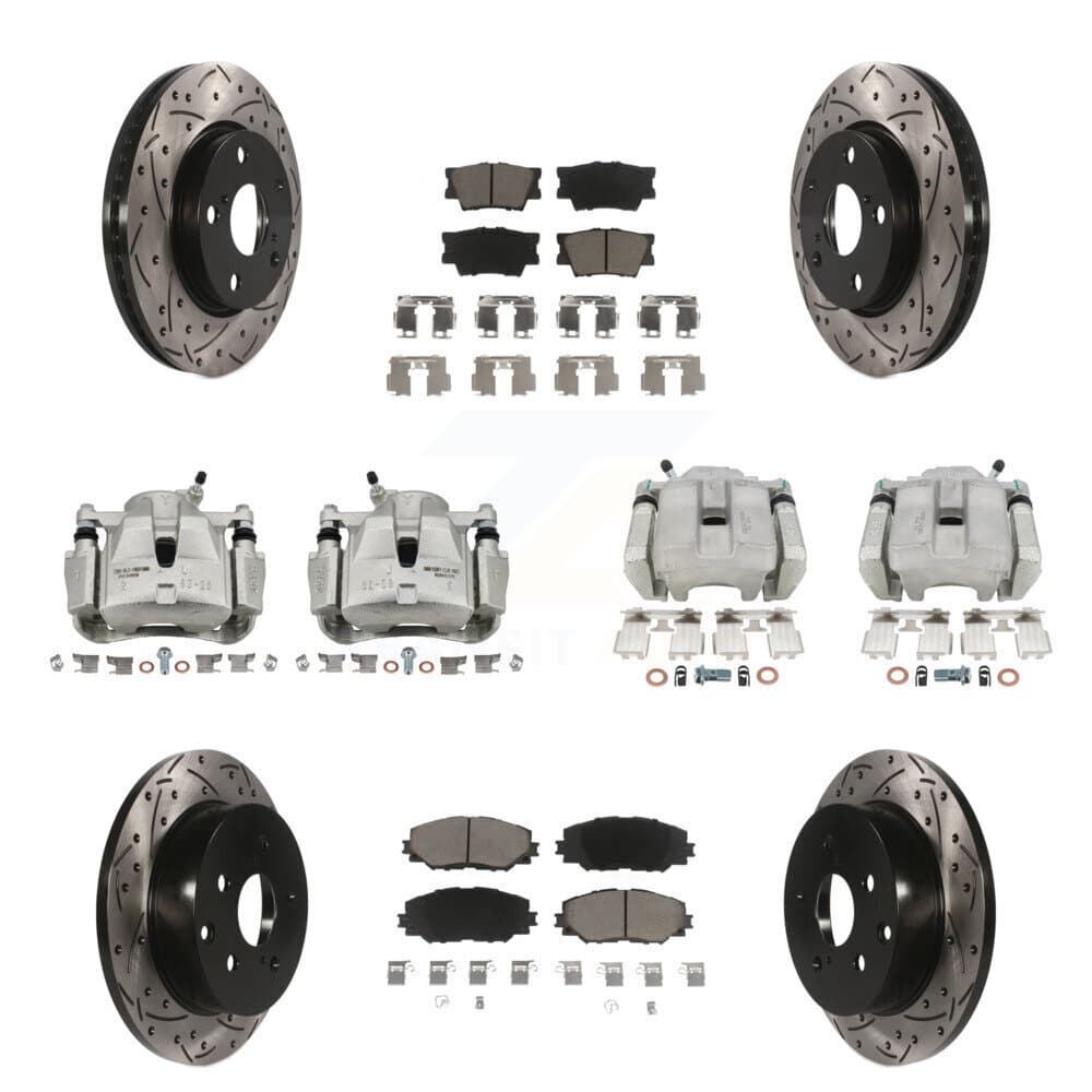 Transit Auto - KCD-100330C - Front and Rear Disc Brake Kits image 1