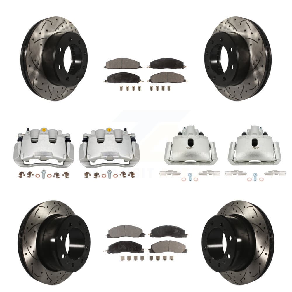 Transit Auto - KCD-100332P - Front and Rear Disc Brake Kits image 1
