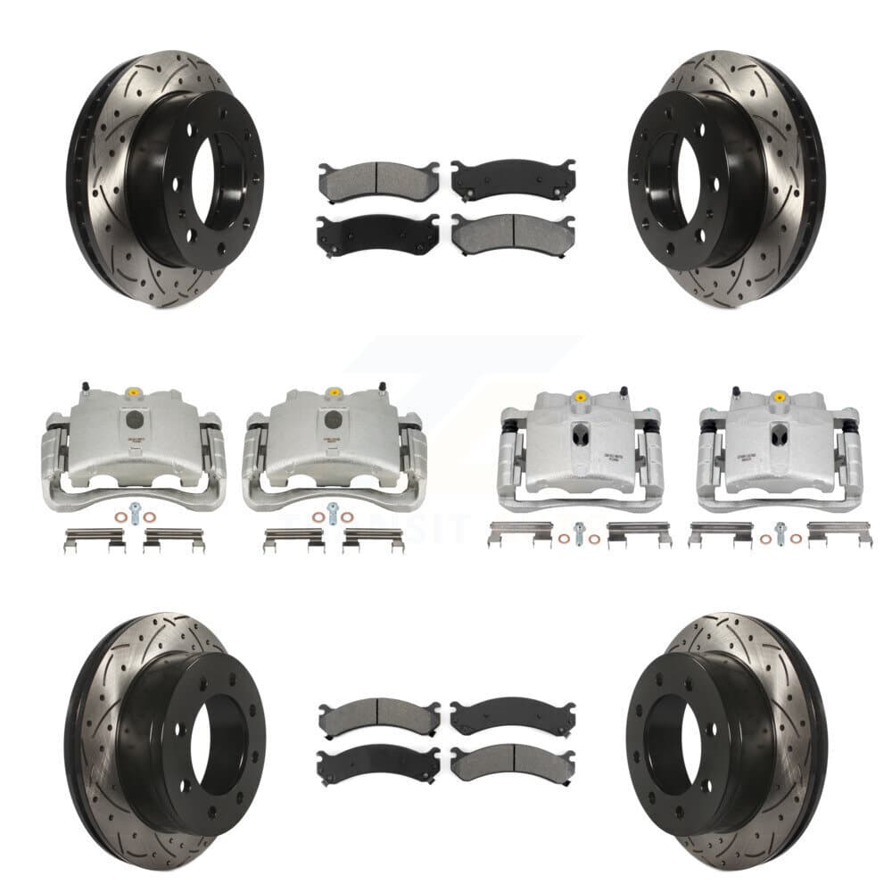 Transit Auto - KCD-100334S - Front and Rear Disc Brake Kits image 1