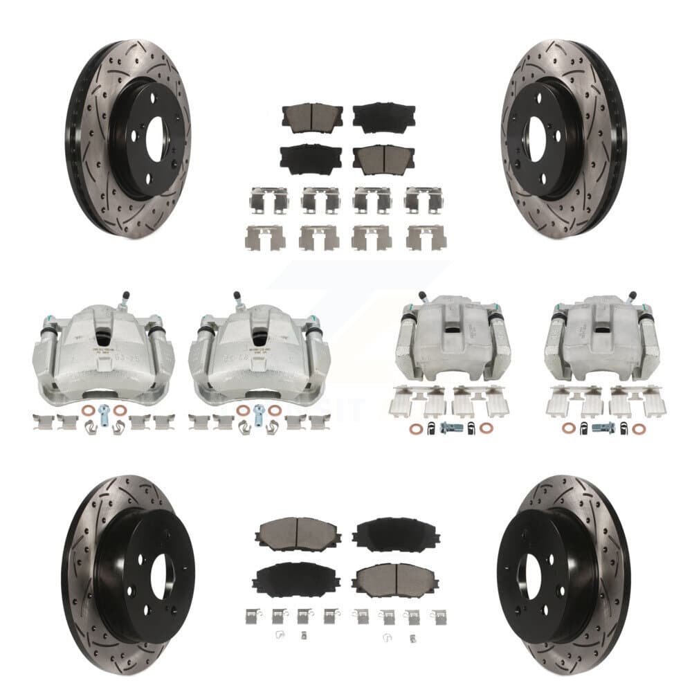Transit Auto - KCD-100335C - Front and Rear Disc Brake Kits image 1