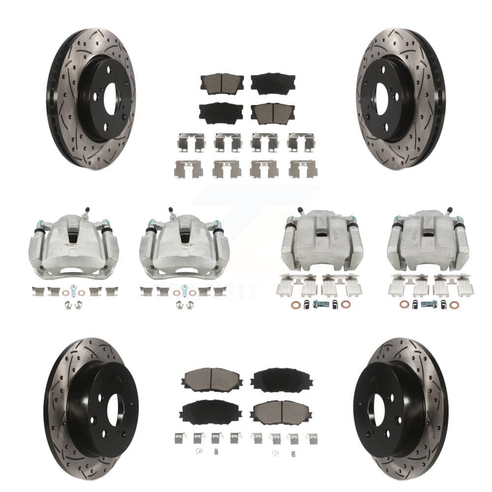 Transit Auto - KCD-100337C - Front and Rear Disc Brake Kits image 1