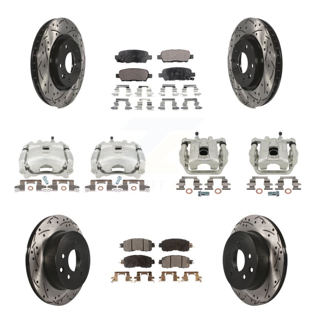 Transit Auto - KCD-100339T - Front and Rear Disc Brake Kits image 1