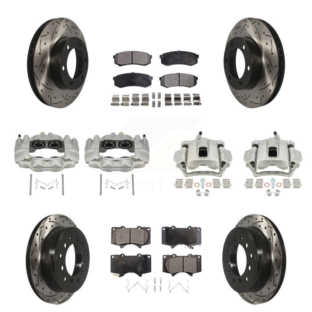 Transit Auto - KCD-100340P - Front and Rear Disc Brake Kits image 1