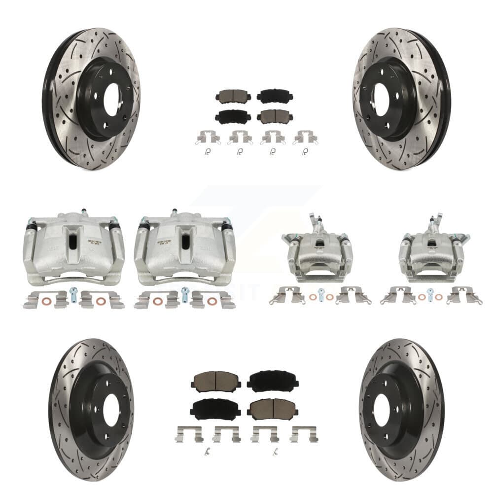 Transit Auto - KCD-100342C - Front and Rear Disc Brake Kits image 1