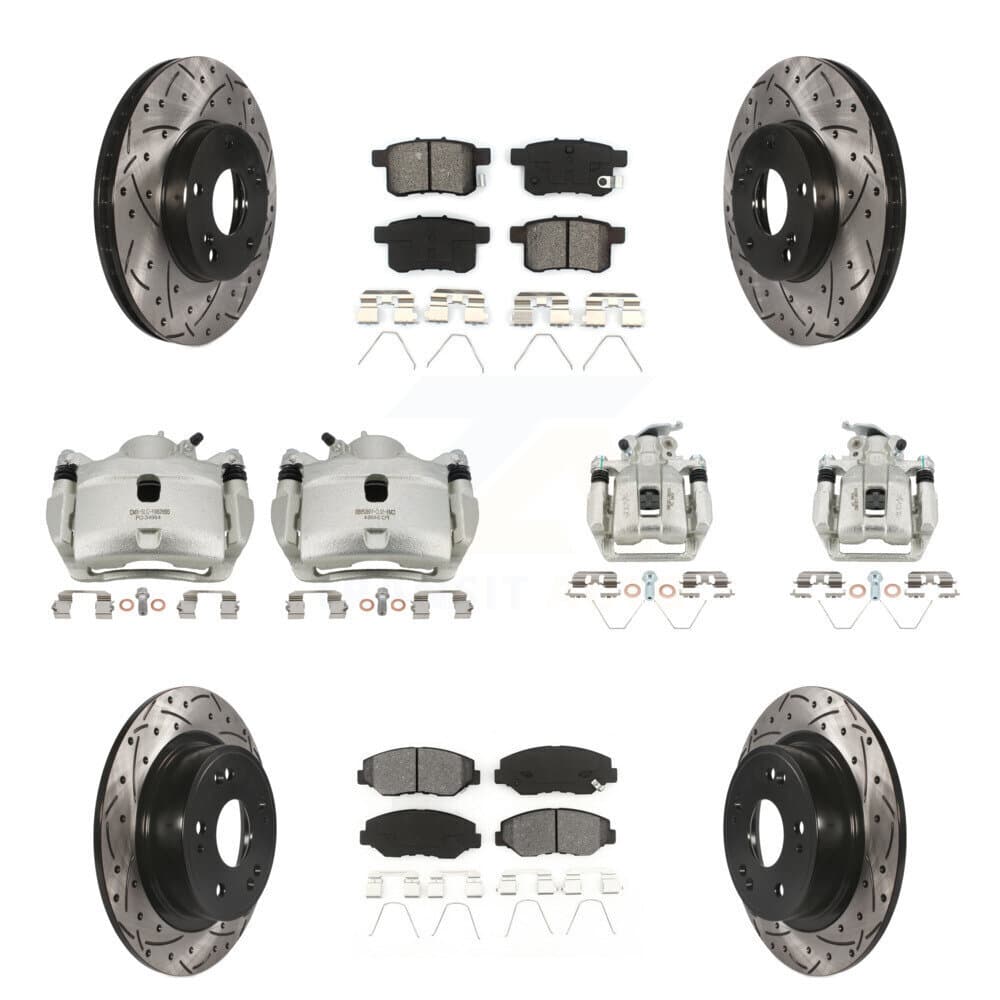 Transit Auto - KCD-100342S - Front and Rear Disc Brake Kits image 1