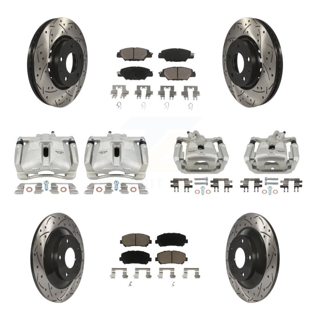 Transit Auto - KCD-100344C - Front and Rear Disc Brake Kits image 1