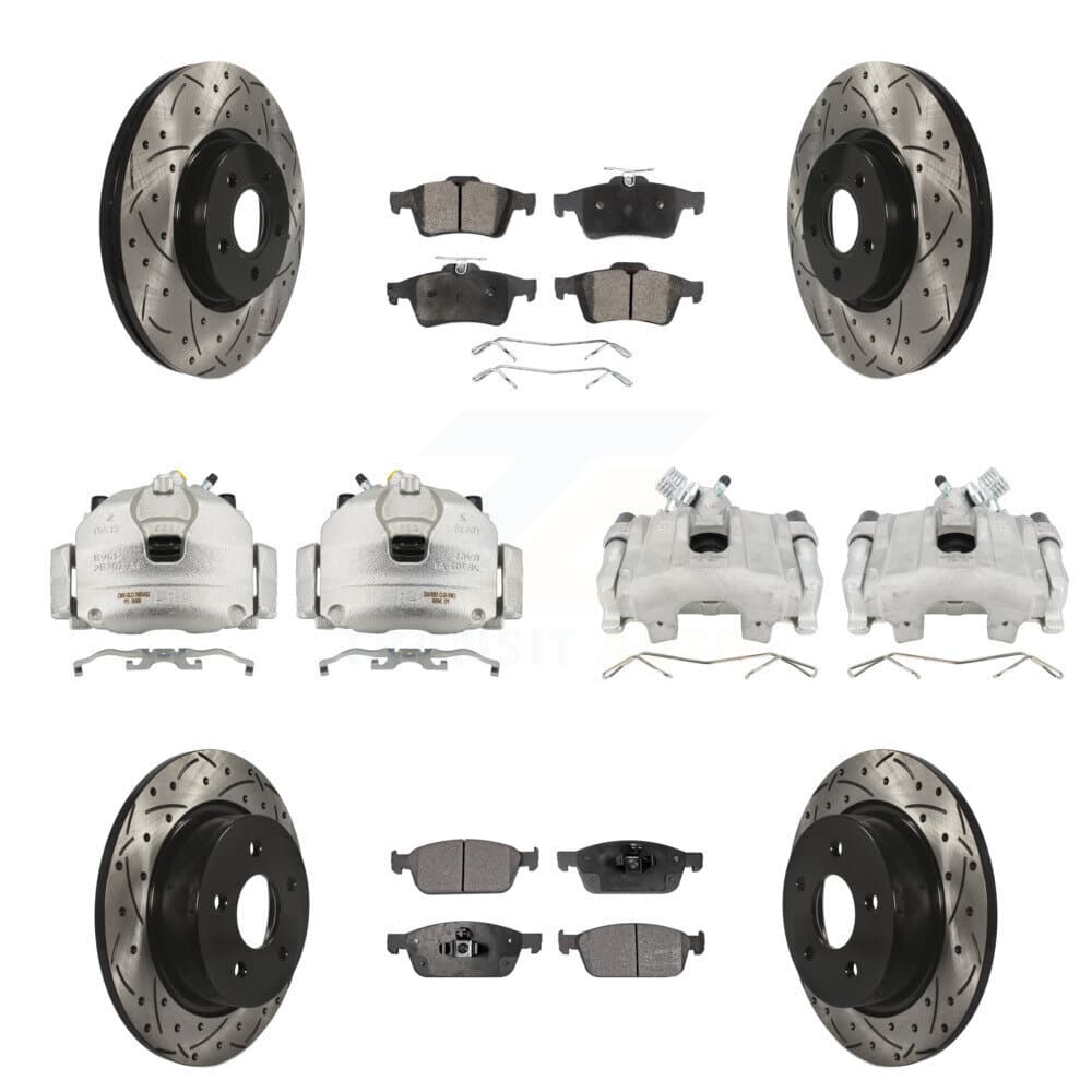 Transit Auto - KCD-100347T - Front and Rear Disc Brake Kits image 1