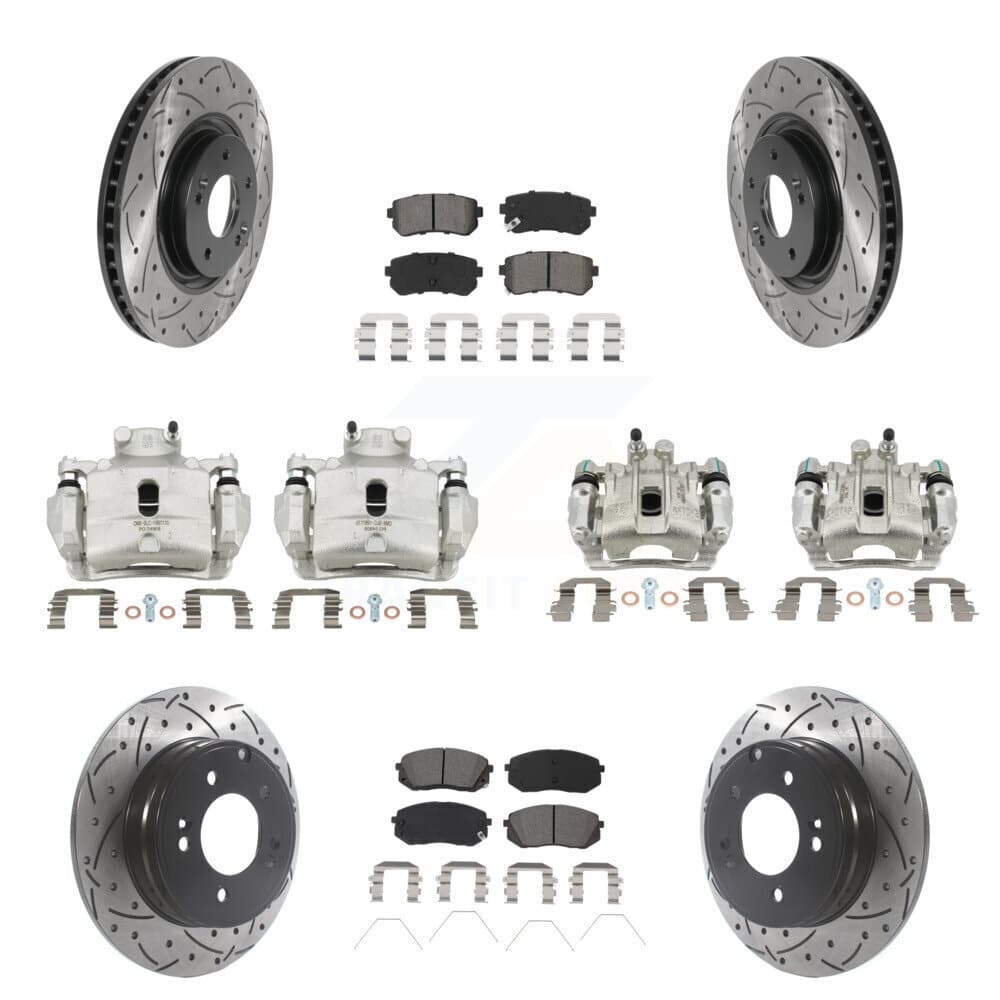Transit Auto - KCD-100348S - Front and Rear Disc Brake Kits image 1
