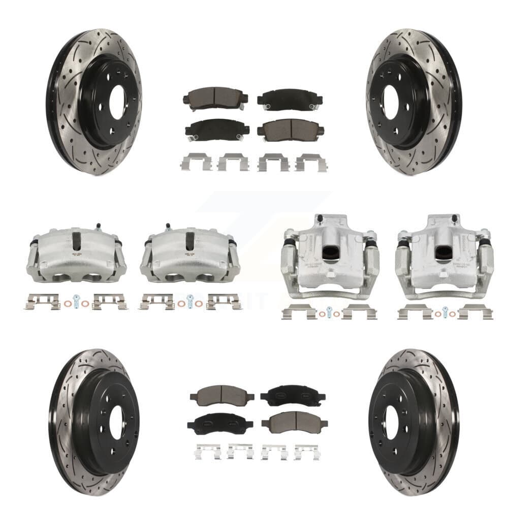 Transit Auto - KCD-100352C - Front and Rear Disc Brake Kits image 1