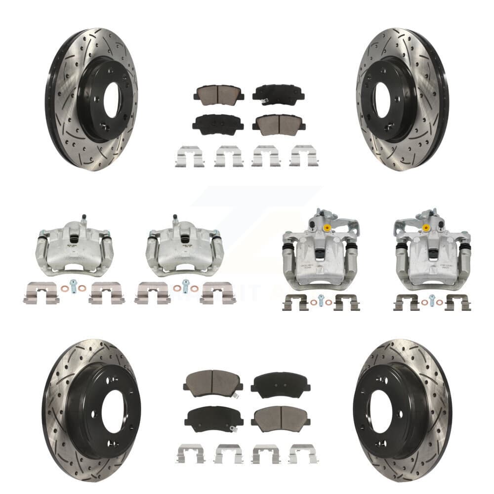 Transit Auto - KCD-100354C - Front and Rear Disc Brake Kits image 1