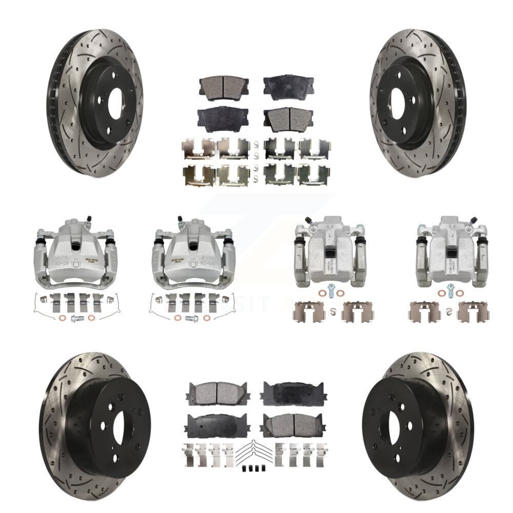 Transit Auto - KCD-100357P - Front and Rear Disc Brake Kits image 1