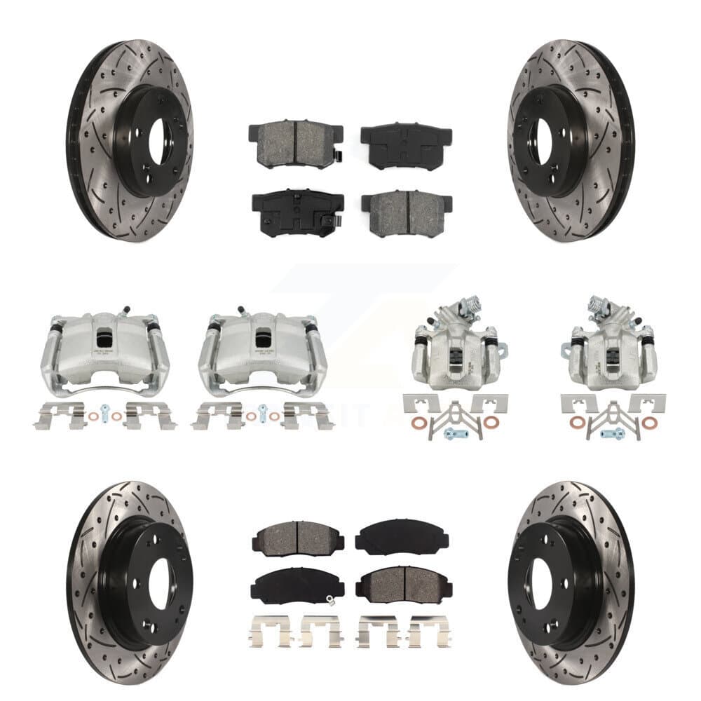 Transit Auto - KCD-100364S - Front and Rear Disc Brake Kits image 1