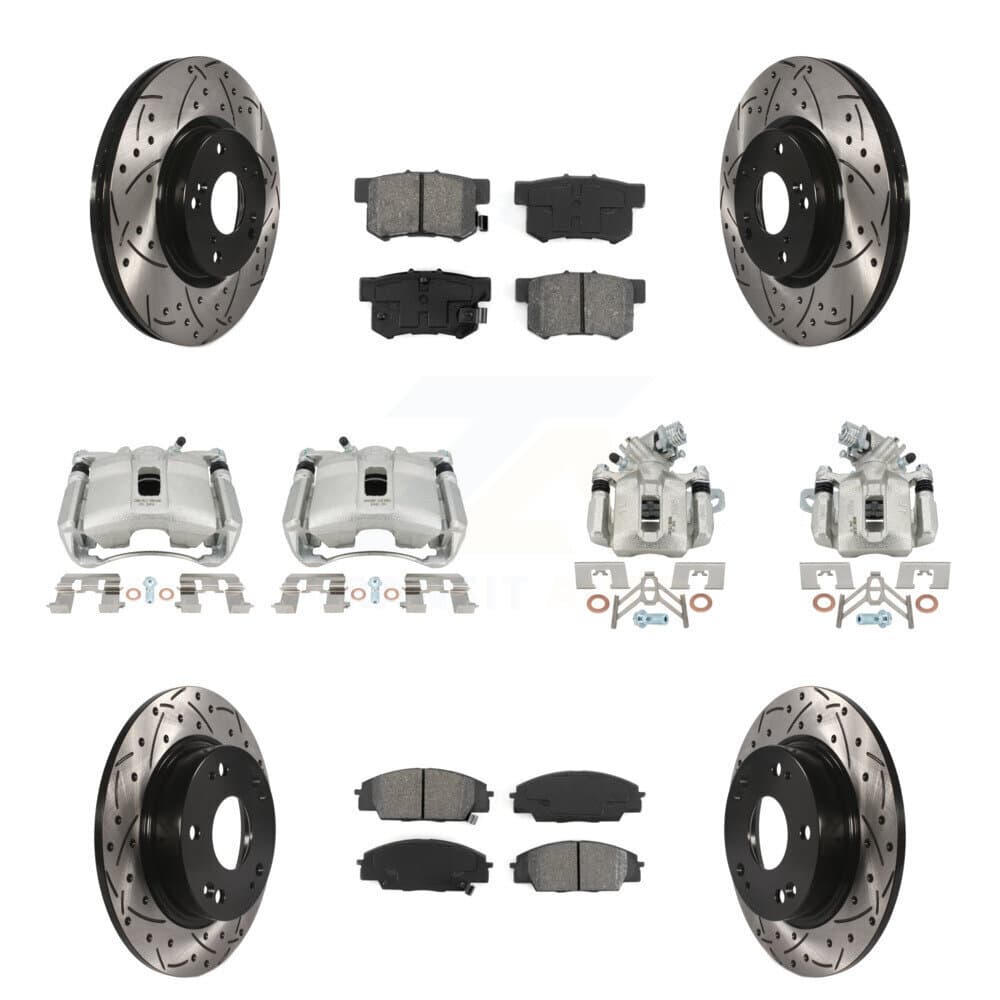 Transit Auto - KCD-100365S - Front and Rear Disc Brake Kits image 1