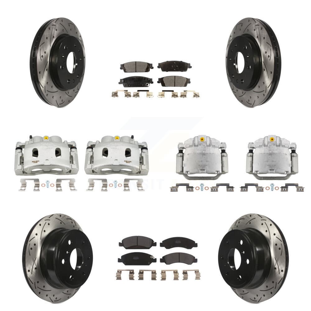 Transit Auto - KCD-100368P - Front and Rear Disc Brake Kits image 1