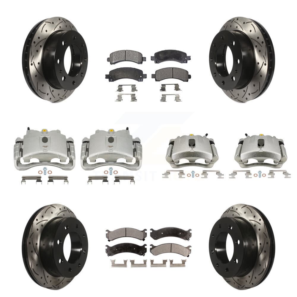 Transit Auto - KCD-100374P - Front and Rear Disc Brake Kits image 1