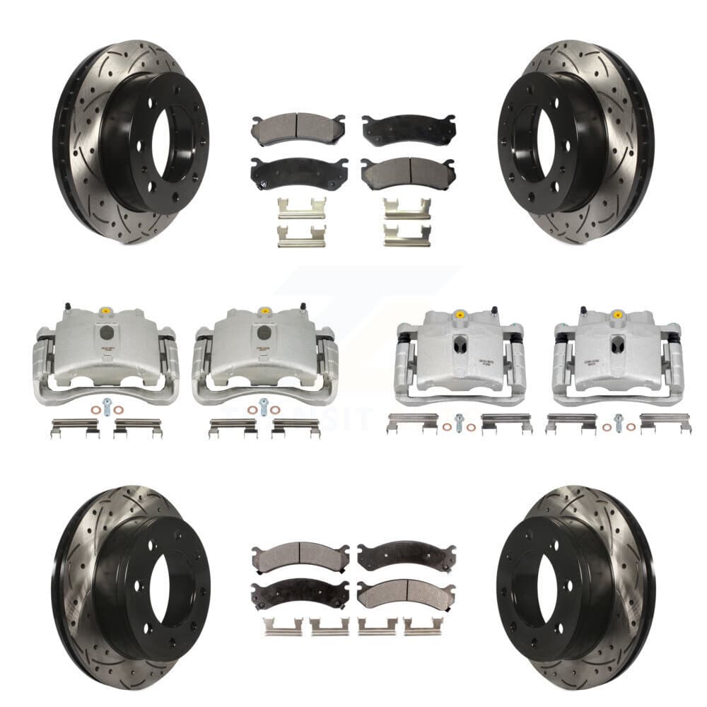 Transit Auto - KCD-100376P - Front and Rear Disc Brake Kits image 1