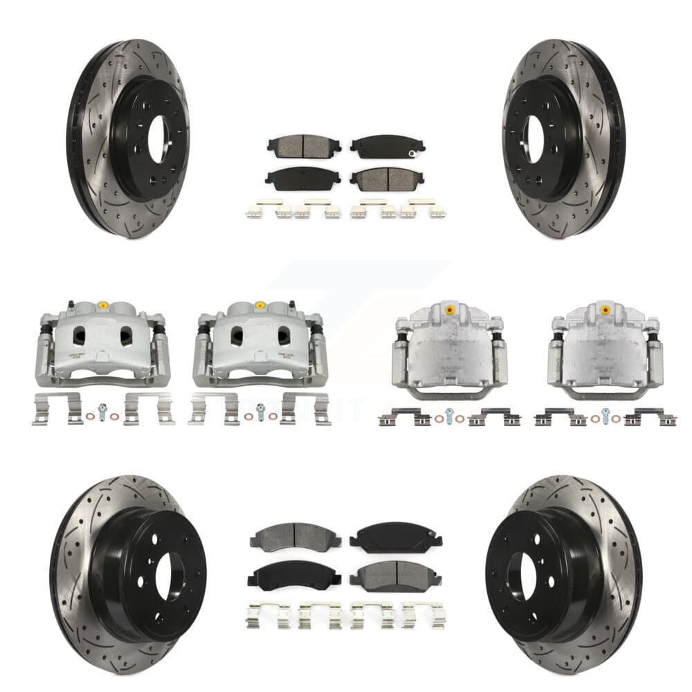 Transit Auto - KCD-100376S - Front and Rear Disc Brake Kits image 1