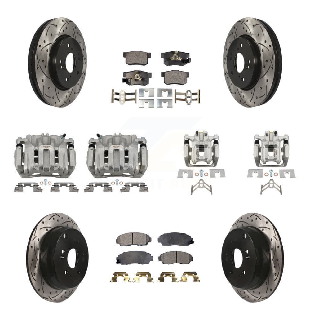 Transit Auto - KCD-100384T - Front and Rear Disc Brake Kits image 1