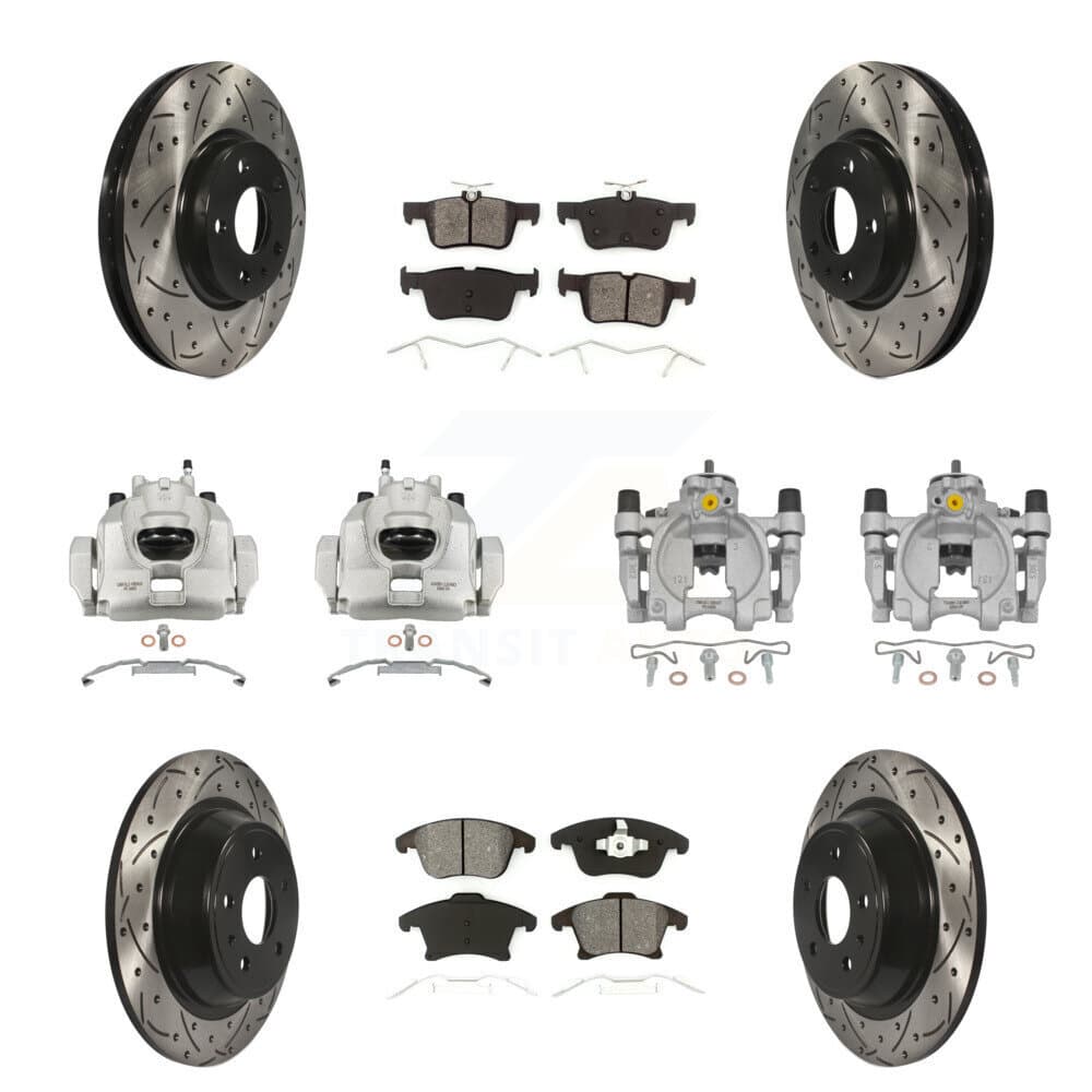 Transit Auto - KCD-100388S - Front and Rear Disc Brake Kits image 1