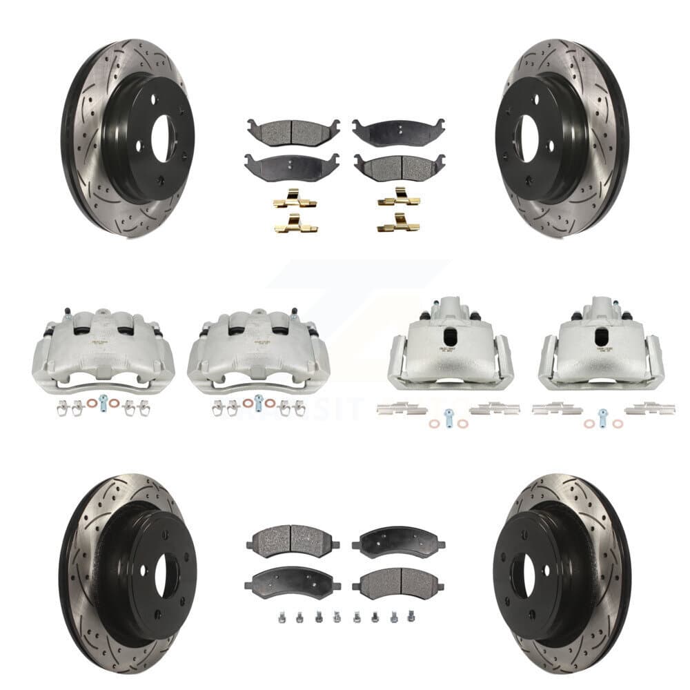 Transit Auto - KCD-100389T - Front and Rear Disc Brake Kits image 1