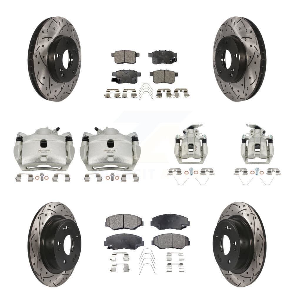 Transit Auto - KCD-100390P - Front and Rear Disc Brake Kits image 1