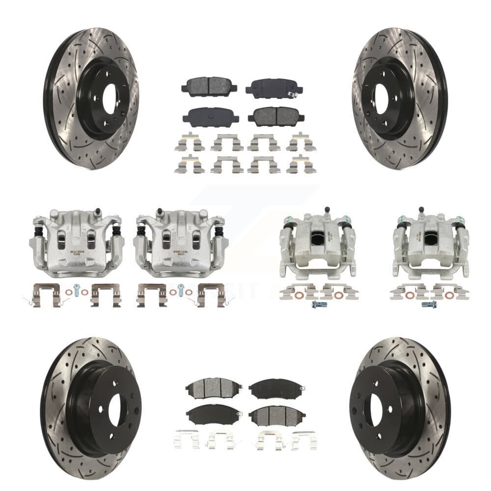 Transit Auto - KCD-100395S - Front and Rear Disc Brake Kits image 1