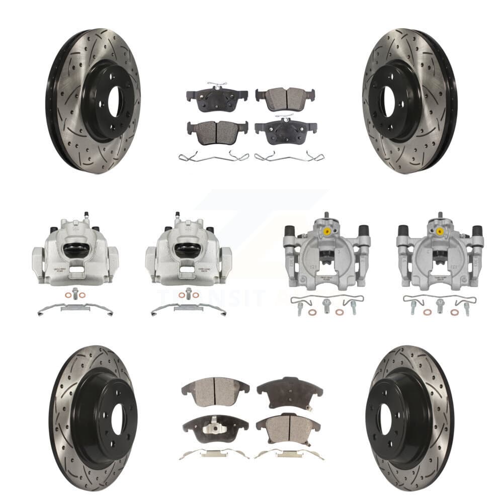 Transit Auto - KCD-100397P - Front and Rear Disc Brake Kits image 1