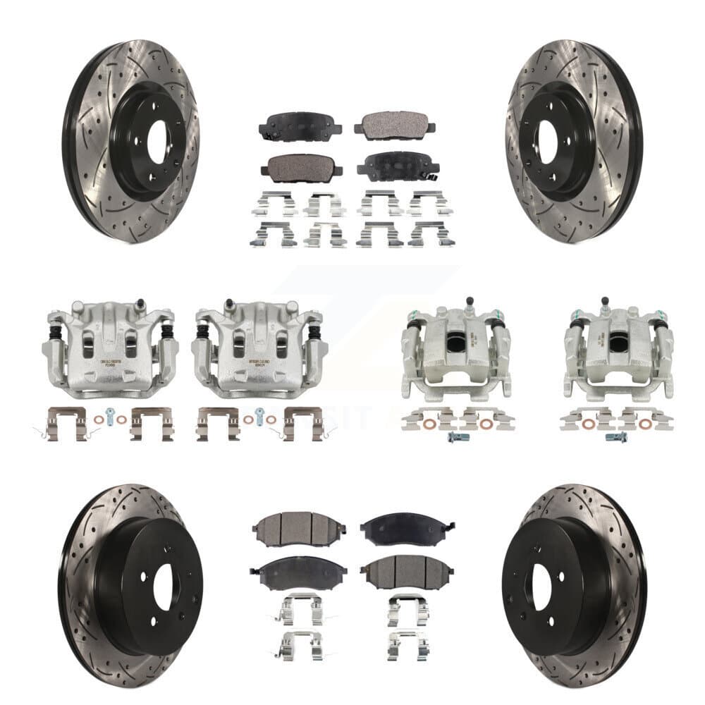 Transit Auto - KCD-100401P - Front and Rear Disc Brake Kits image 1