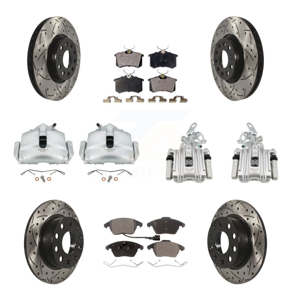Transit Auto - KCD-100401T - Front and Rear Disc Brake Kits image 1
