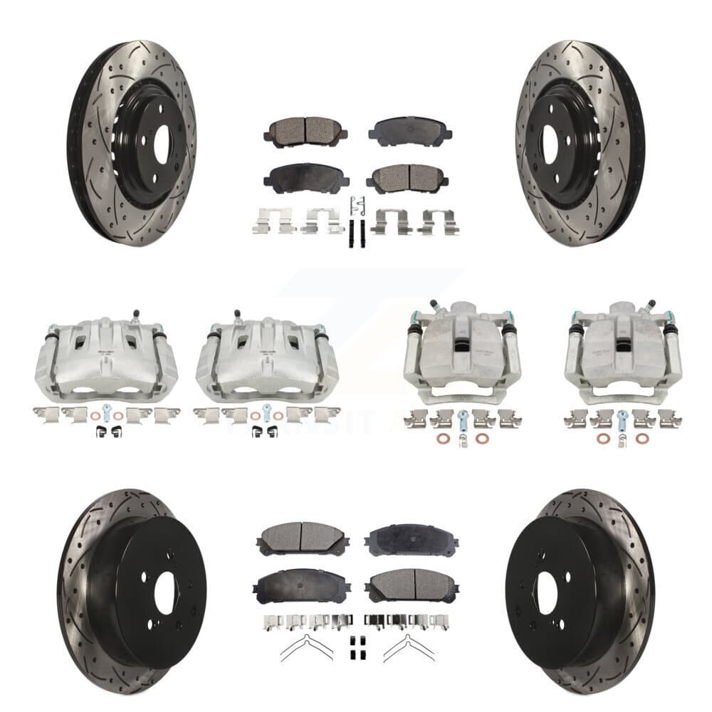 Transit Auto - KCD-100403T - Front and Rear Disc Brake Kits image 1