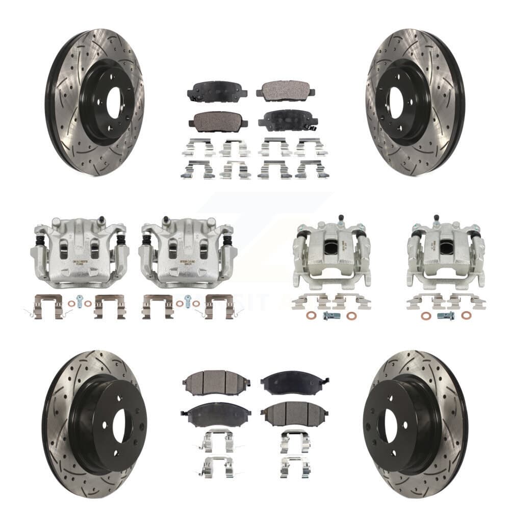 Transit Auto - KCD-100405P - Front and Rear Disc Brake Kits image 1