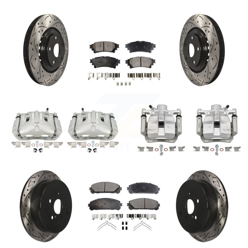 Transit Auto - KCD-100410T - Front and Rear Disc Brake Kits image 1