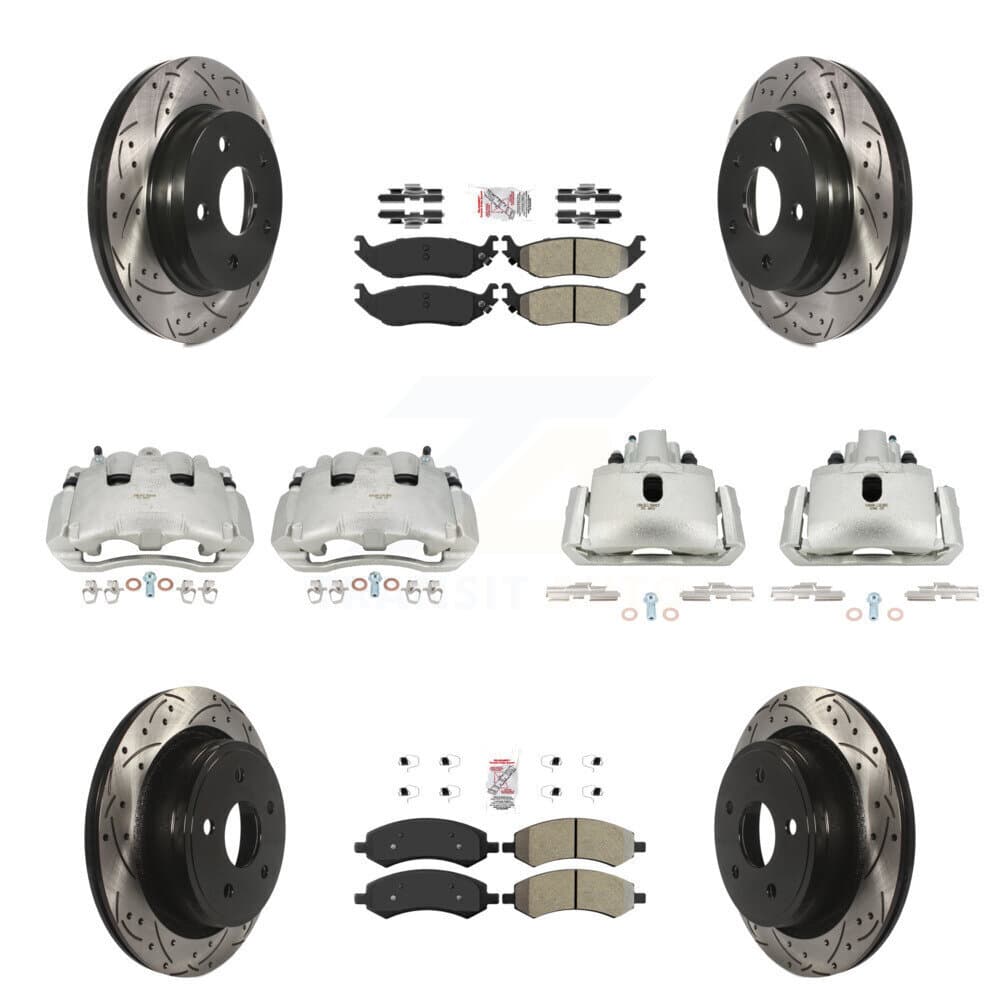 Transit Auto - KCD-100417N - Front and Rear Disc Brake Kits image 1