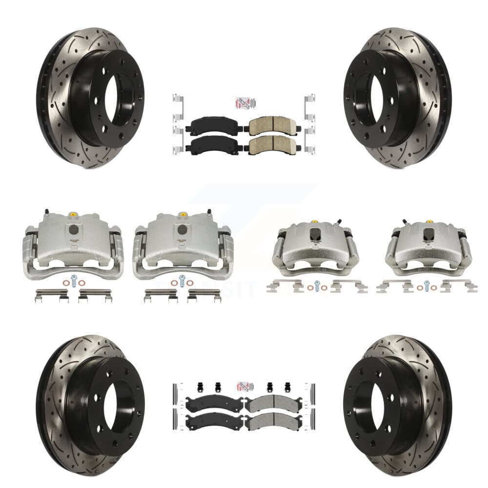 Transit Auto - KCD-100418N - Front and Rear Disc Brake Kits image 1
