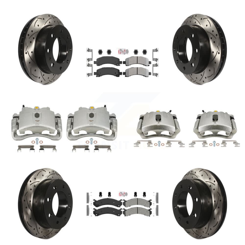Transit Auto - KCD-100419N - Front and Rear Disc Brake Kits image 1